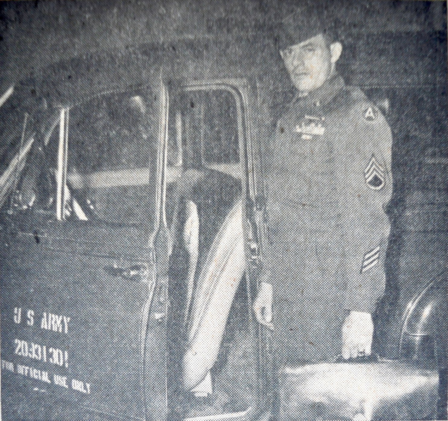 Sgt. Willie Younce, Army mailman, WWII and Korean War veteran